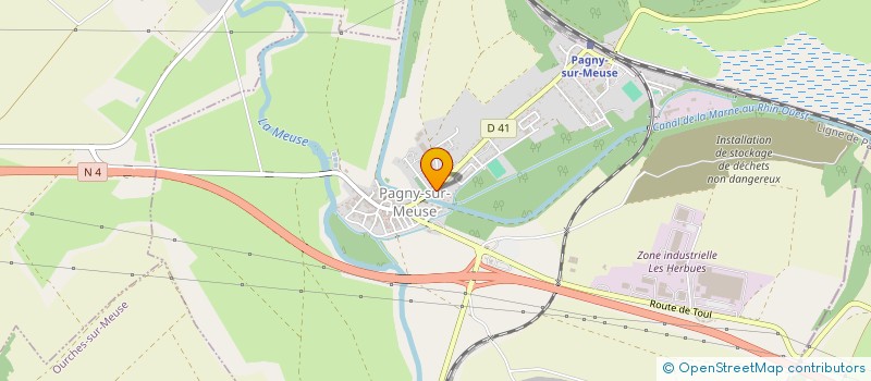 localisation de l'entreprise MONSIEUR LAURENT GUENOT à PAGNY-SUR-MEUSE