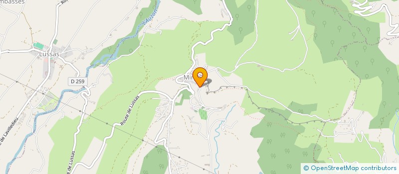 localisation de l'entreprise MONSIEUR LAURENT GUERIN  MIRABEL