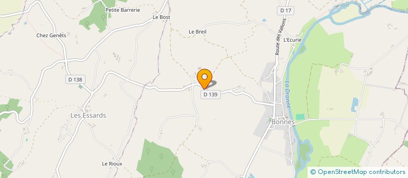 localisation de l'entreprise MONSIEUR LAURENT GUERLINGER  BONNES