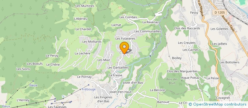 localisation de l'entreprise MONSIEUR LAURENT GUERRA  OLLIOULES