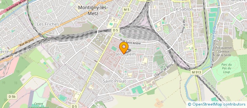 localisation de l'entreprise MONSIEUR LAURENT GUERRE  MONTIGNY-LES-METZ