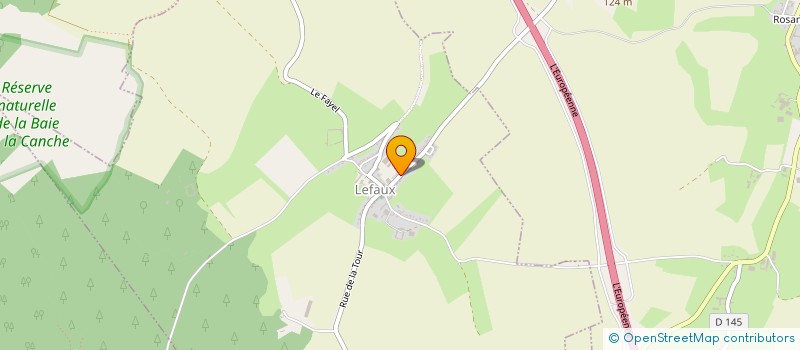 localisation de l'entreprise MONSIEUR LAURENT GUERVILLE  LEFAUX