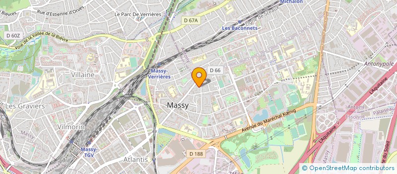 localisation de l'entreprise MONSIEUR LAURENT GUETTA à MASSY