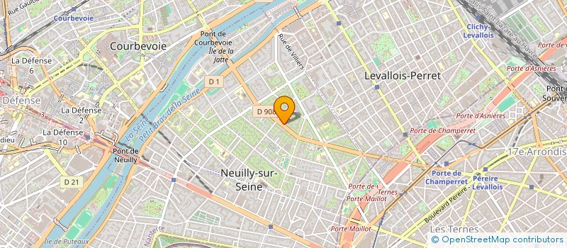 localisation de l'entreprise MONSIEUR LAURENT GUEZ à NEUILLY-SUR-SEINE
