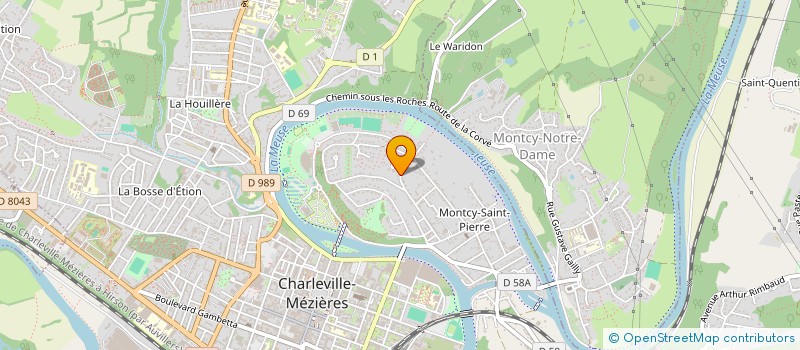 localisation de l'entreprise MONSIEUR LAURENT GUEZOU à CHARLEVILLE-MEZIERES