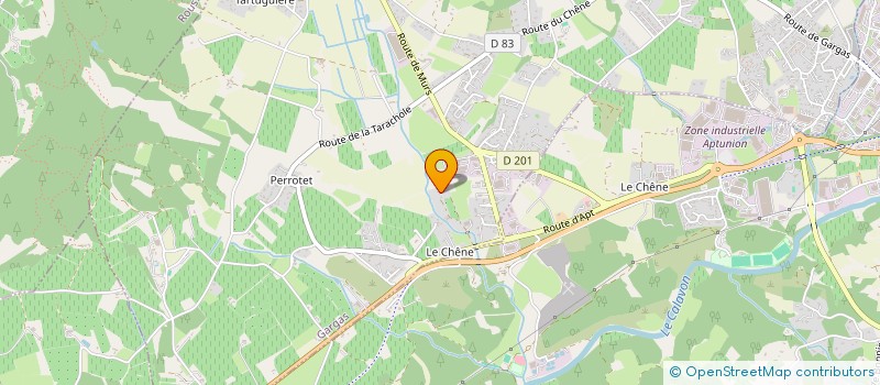 localisation de l'entreprise MONSIEUR LAURENT GUICHARD  GARGAS