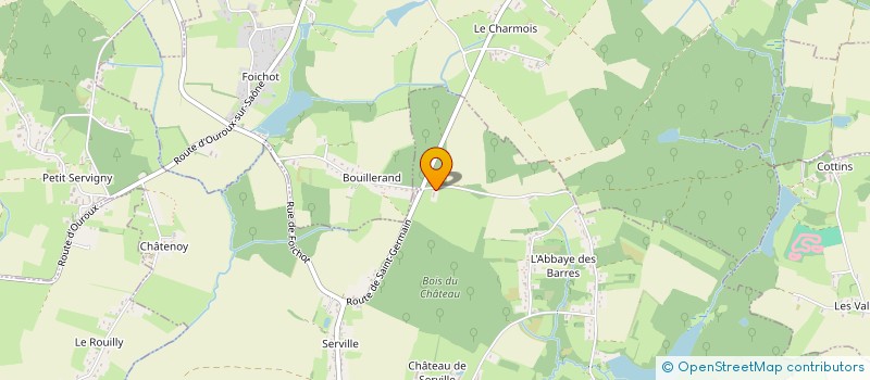 localisation de l'entreprise MONSIEUR LAURENT GUICHARD  SAINT-CHRISTOPHE-EN-BRESSE