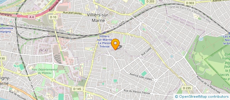 localisation de l'entreprise MONSIEUR LAURENT GUICHARDON à CHAMPIGNY-SUR-MARNE