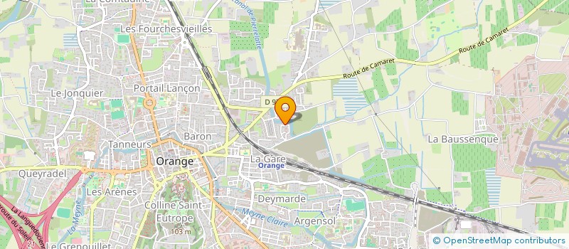 localisation de l'entreprise MONSIEUR LAURENT GUIDARELLI à ORANGE