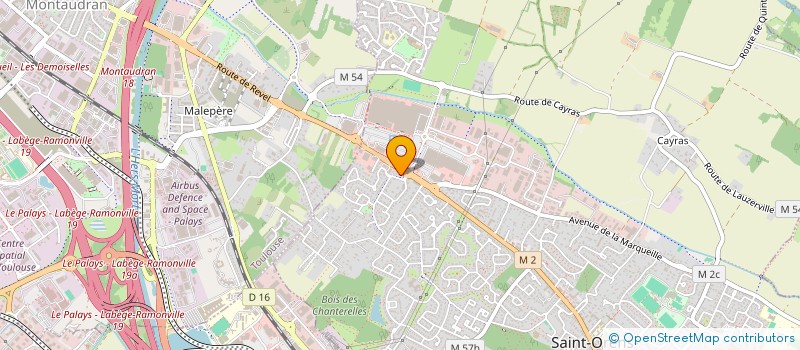 localisation de l'entreprise MONSIEUR LAURENT GUIGNIER  SAINT-ORENS-DE-GAMEVILLE