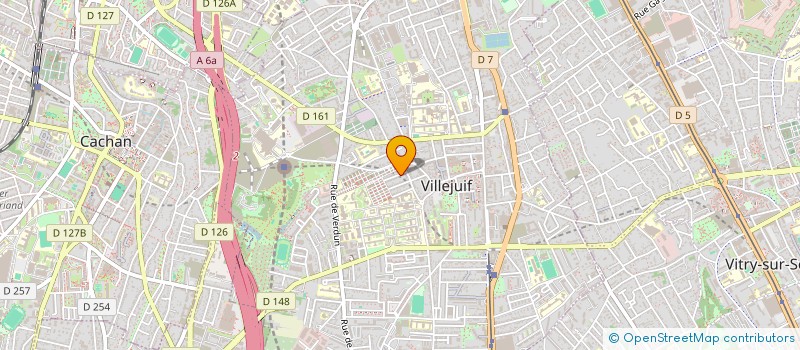 localisation de l'entreprise MONSIEUR LAURENT GUIGONNET à VILLEJUIF