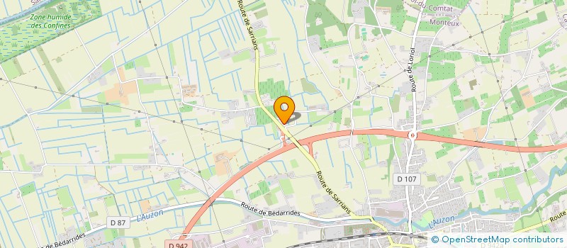 localisation de l'entreprise MONSIEUR LAURENT GUIGUE  MONTEUX