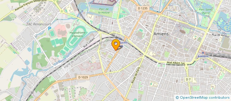 localisation de l'entreprise MONSIEUR LAURENT GUILLARD à AMIENS