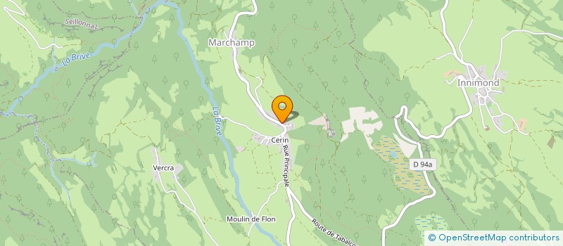 localisation de l'entreprise MONSIEUR LAURENT GUILLERMAZ  MARCHAMP