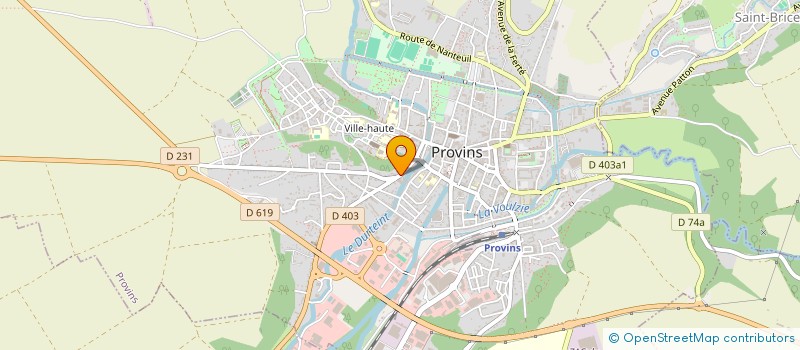 localisation de l'entreprise MONSIEUR LAURENT GUILLOIS  PROVINS