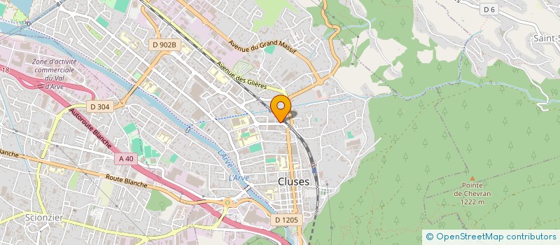 localisation de l'entreprise MONSIEUR LAURENT GUILLON à ANNEMASSE