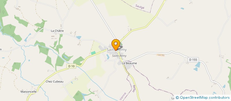 localisation de l'entreprise MONSIEUR LAURENT GUILLOT  LATHUS-SAINT-REMY