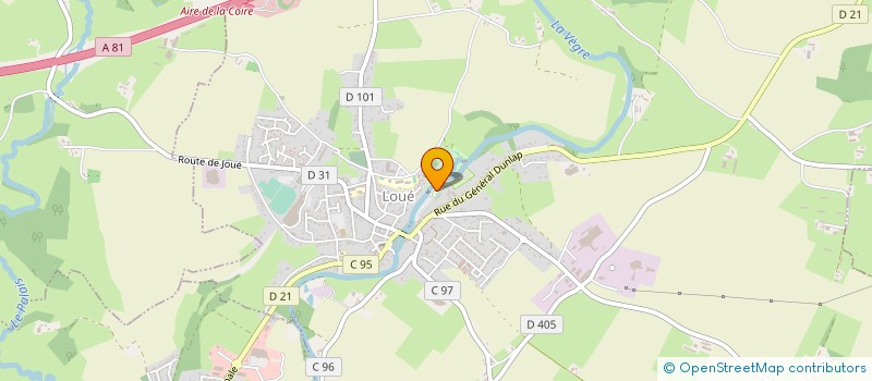 localisation de l'entreprise MONSIEUR LAURENT GUILLOTREAU  LOUE