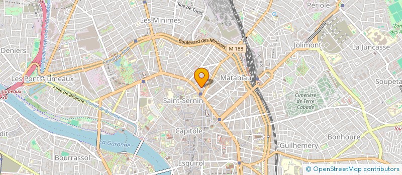 localisation de l'entreprise MONSIEUR LAURENT GUITARD  TOULOUSE