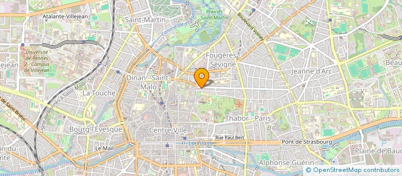 localisation de l'entreprise MONSIEUR LAURENT GUIZARD  RENNES