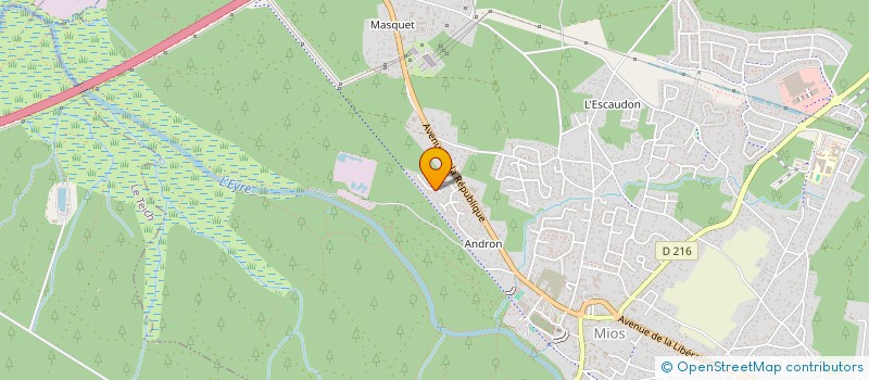 localisation de l'entreprise MONSIEUR LAURENT GUY  SALLES