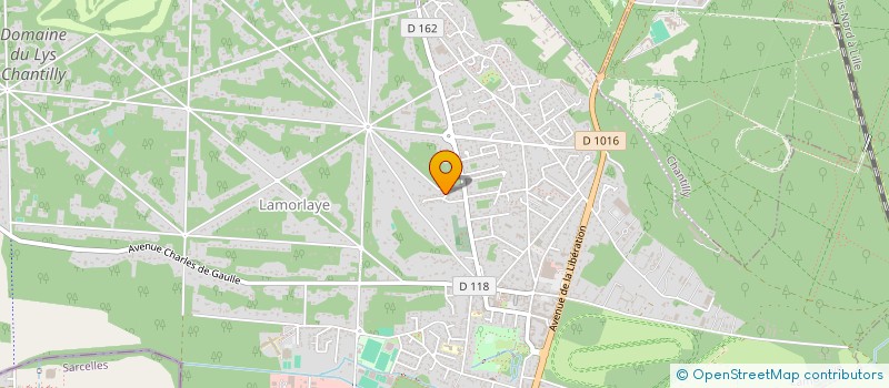 localisation de l'entreprise MONSIEUR LAURENT GUYARD  LAMORLAYE