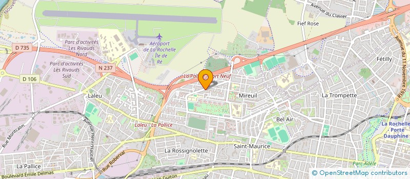 localisation de l'entreprise MONSIEUR LAURENT GUYOT  LA ROCHELLE