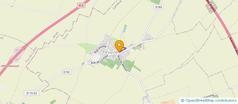 localisation de l'entreprise MONSIEUR LAURENT HACHE  FLESQUIERES