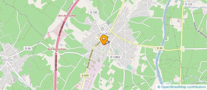 localisation de l'entreprise MONSIEUR LAURENT HALAMA à PAULHAN