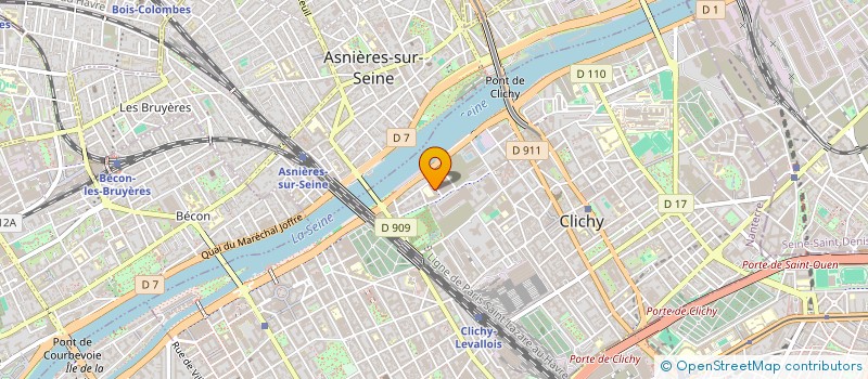 localisation de l'entreprise MONSIEUR LAURENT HALIMI à CLICHY