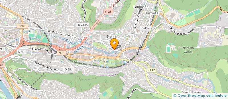 localisation de l'entreprise MONSIEUR LAURENT HALTER  DARNETAL