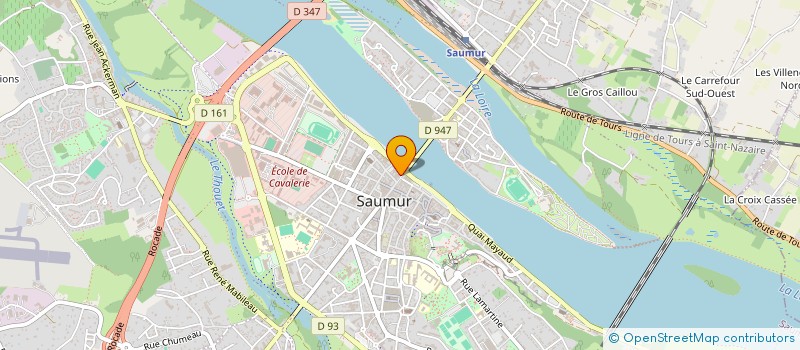 localisation de l'entreprise MONSIEUR LAURENT HAMON à SAUMUR