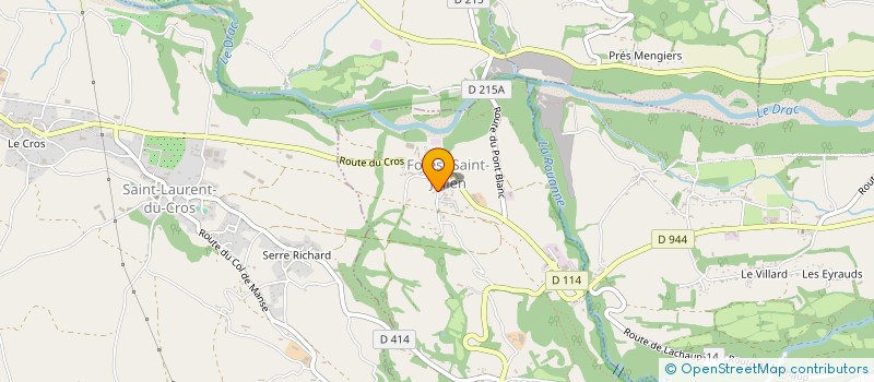 localisation de l'entreprise MONSIEUR LAURENT HARDUIN  FOREST-SAINT-JULIEN