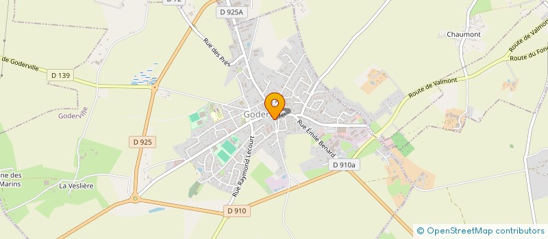 localisation de l'entreprise MONSIEUR LAURENT HARDY  GODERVILLE