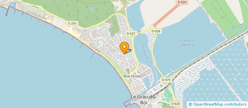 localisation de l'entreprise MONSIEUR LAURENT HAULME  LE GRAU-DU-ROI