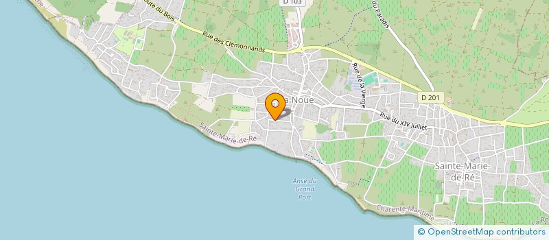 localisation de l'entreprise MONSIEUR LAURENT HAUTY  SAINTE-MARIE-DE-RE