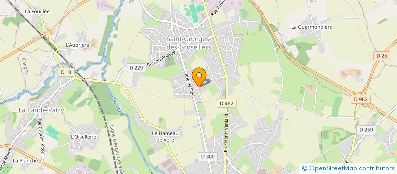 localisation de l'entreprise MONSIEUR LAURENT HAVAS à SAINT-GEORGES-DES-GROSEILLERS