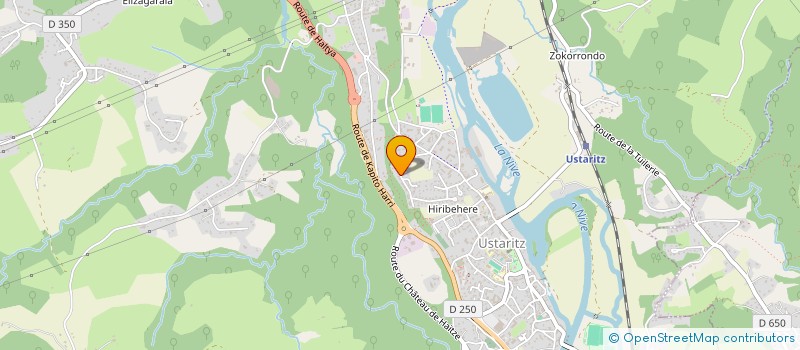 localisation de l'entreprise MONSIEUR LAURENT HAYET  LARRESSORE