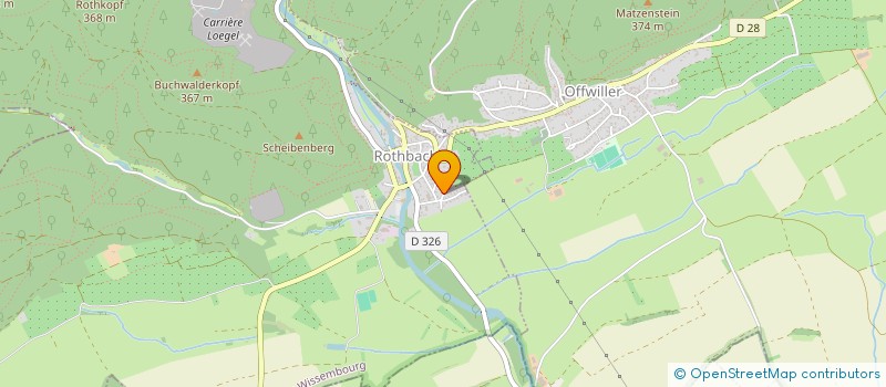 localisation de l'entreprise MONSIEUR LAURENT HEINTZ  ROTHBACH