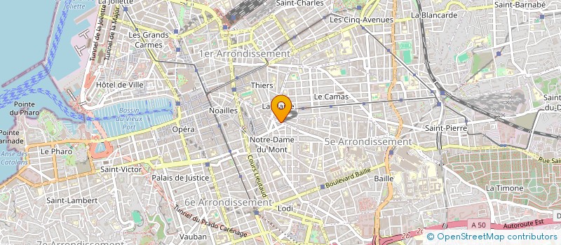 localisation de l'entreprise MONSIEUR LAURENT HEMON à MARSEILLE