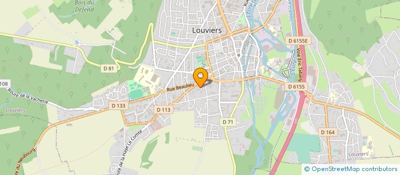 localisation de l'entreprise MONSIEUR LAURENT HEMPEL à LOUVIERS