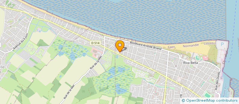 localisation de l'entreprise MONSIEUR LAURENT HENNEBOIS à OUISTREHAM