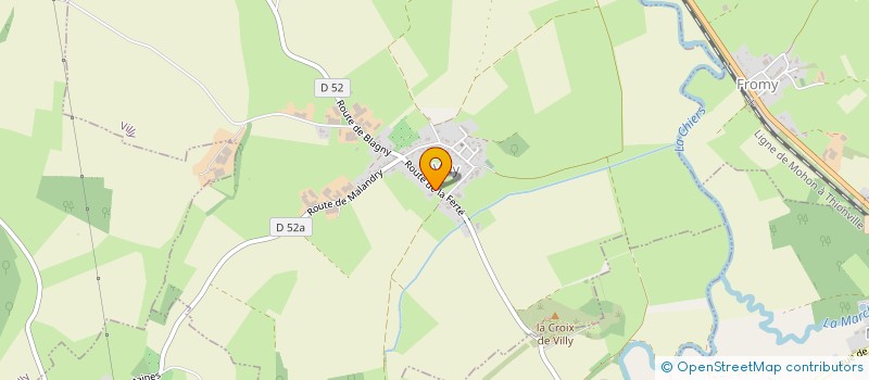 localisation de l'entreprise MONSIEUR LAURENT HENRY  VILLY