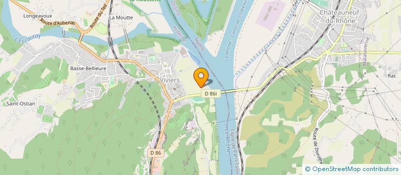 localisation de l'entreprise MONSIEUR LAURENT HENRY  VIVIERS