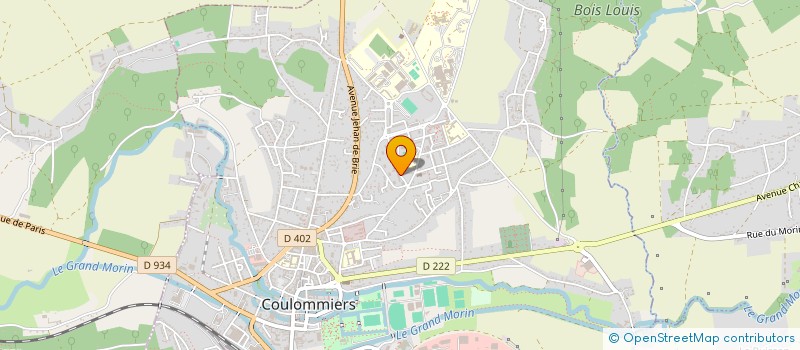 localisation de l'entreprise MONSIEUR LAURENT HENRY à COULOMMIERS