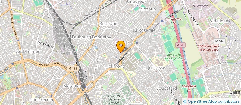 localisation de l'entreprise MONSIEUR LAURENT HERAULT à TOULOUSE