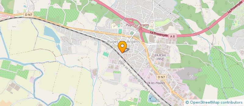 localisation de l'entreprise MONSIEUR LAURENT HERBERT à PUGET-SUR-ARGENS