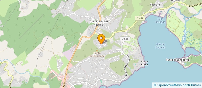 localisation de l'entreprise MONSIEUR LAURENT HERF à PORTO-VECCHIO