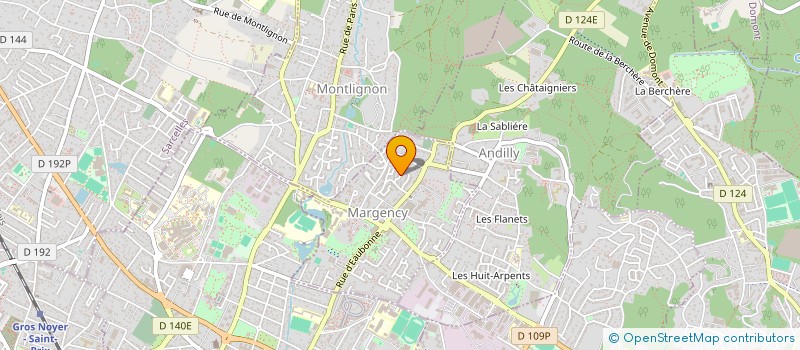 localisation de l'entreprise MONSIEUR LAURENT HERITIER  MARGENCY