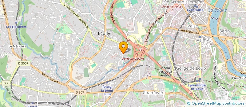 localisation de l'entreprise MONSIEUR LAURENT HERSENT à ECULLY